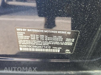 2016 BMW X5 Sports Activity Vehicle – miniatura 14