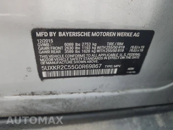 2016 BMW X5 Sports Activity Vehicle sDrive35i LUXURY LINE - miniatura 14