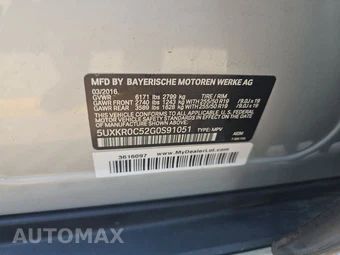 2016 BMW X5 Sports Activity Vehicle xDrive35i - miniatura 14