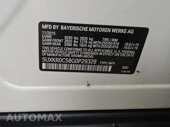 2016 BMW X5 Sports Activity Vehicle xDrive35i LUXURY LINE - miniatura 17