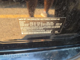 2016 BMW X6 Sports Activity Vehicle xDrive35i M SPORT LINE - miniatura 14