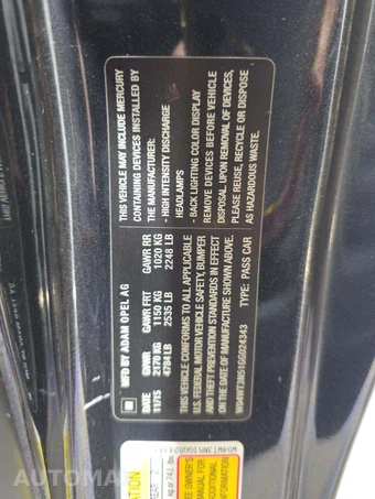 2016 Buick Cascada Premium 1SP – miniatura 5
