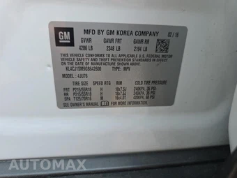 2016 Buick Encore Sport Touring 1SH - miniatura 11