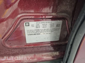 2016 Buick LaCrosse Leather 1SL – miniatura 14