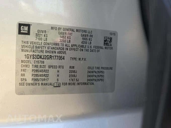 2016 Cadillac Escalade Platinum 1SD - miniatura 2