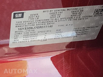 2016 Cadillac Escalade Platinum 1SD – miniatura 15