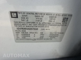 2016 Cadillac SRX 1SA – miniatura 14