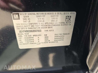 2016 Cadillac SRX Luxury Collection 1SB – miniatura 5