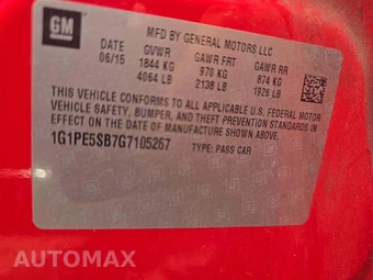 2016 Chevrolet Cruze Limited 1LT 1SD - miniatura 5
