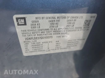 2016 Chevrolet Equinox LTZ 1LZ - miniatura 14