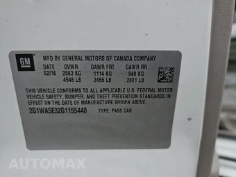 2016 Chevrolet Impala Limited LS 1FL - miniatura 14