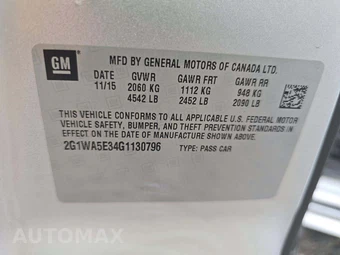 2016 Chevrolet Impala Limited LS 1FL – miniatura 2