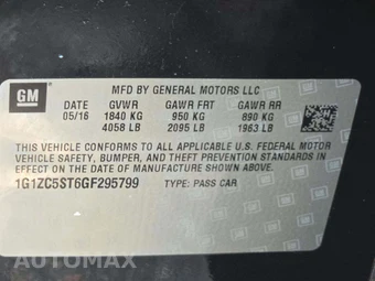 2016 Chevrolet Malibu LS 1FL – miniatura 5