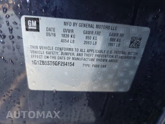 2016 Chevrolet Malibu LS 1LS – miniatura 14