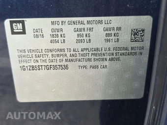 2016 Chevrolet Malibu LS 1LS – miniatura 14