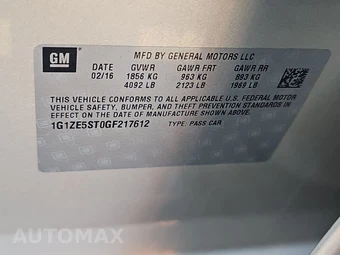 2016 Chevrolet Malibu LT 1LT – miniatura 14
