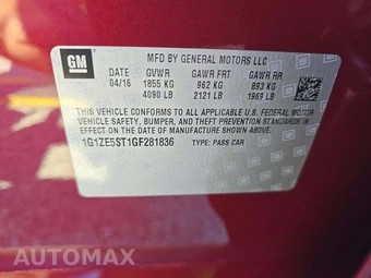 2016 Chevrolet Malibu LT 1LT - miniatura 5