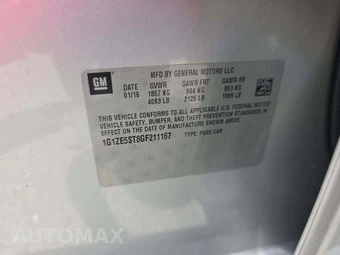 2016 Chevrolet Malibu LT 1LT – miniatura 2
