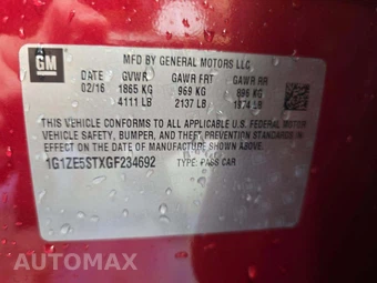 2016 Chevrolet Malibu LT 1LT - miniatura 5