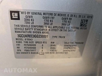 2016 Chevrolet Silverado 1500 LT Z71 Crew Cab Short Bed 2LT - miniatura 2