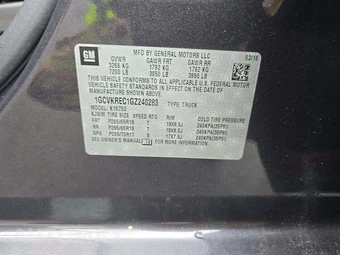 2016 Chevrolet Silverado 1500 LT Z71 Extended Cab Medium Bed 2LT – miniatura 2