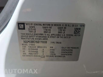 2016 Chevrolet Silverado 1500 LTZ Crew Cab Short Bed 1LZ - miniatura 4