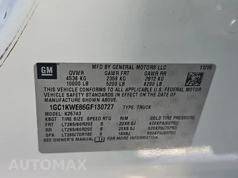 2016 Chevrolet Silverado 2500HD LTZ Crew Cab Medium Bed 1LZ – miniatura 14