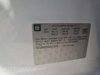 2016 Chevrolet Sonic LS Hatchback 1SB - miniatura 6