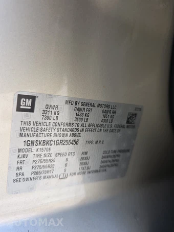 2016 Chevrolet Tahoe LT 1LT - miniatura 15