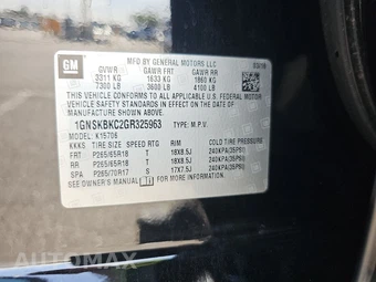 2016 Chevrolet Tahoe LT 1LT - miniatura 15