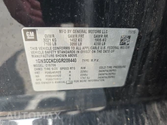2016 Chevrolet Tahoe LTZ 1LZ - miniatura 15