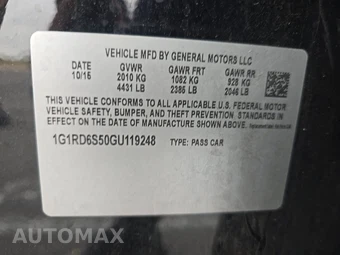 2016 Chevrolet Volt Premier 2LZ – miniatura 14