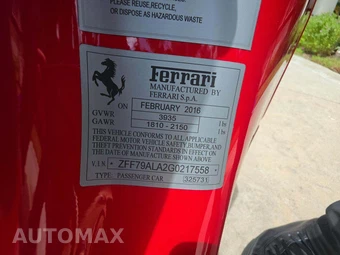 2016 Ferrari 488 GTB Coupe - miniatura 5