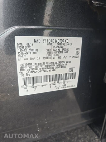 2016 Ford Edge SE - miniatura 14