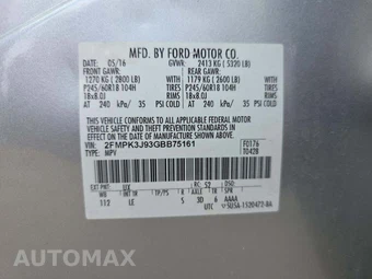 2016 Ford Edge SEL - miniatura 2