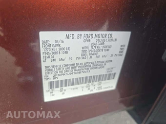 2016 Ford Edge SEL – miniatura 2