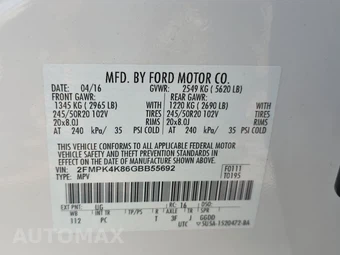 2016 Ford Edge Titanium - miniatura 14