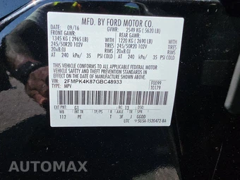 2016 Ford Edge Titanium – miniatura 14