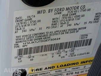 2016 Ford Expedition EL XLT – miniatura 15