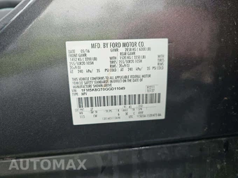 2016 Ford Explorer Sport – miniatura 5