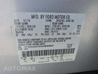 2016 Ford Explorer Sport – miniatura 5