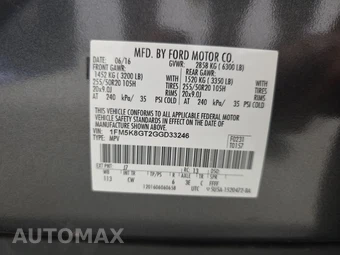 2016 Ford Explorer Sport – miniatura 15
