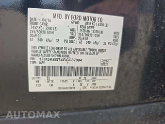 2016 Ford Explorer Sport - miniatura 2