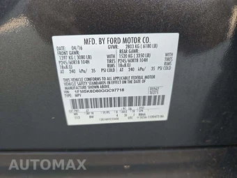 2016 Ford Explorer XLT - miniatura 5
