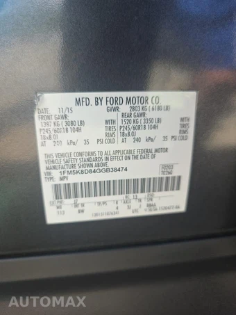 2016 Ford Explorer XLT – miniatura 17