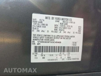 2016 Ford Explorer XLT – miniatura 5
