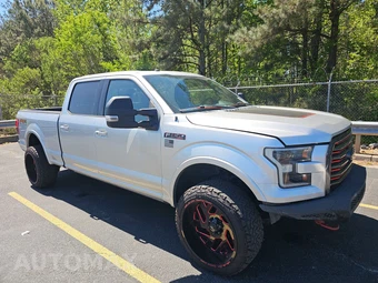 2016 Ford F-150 Lariat Crew Cab Medium Bed - miniatura 3