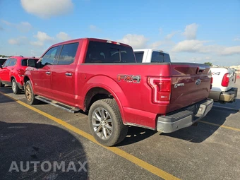 2016 Ford F-150 Lariat Crew Cab Short Bed - miniatura 6