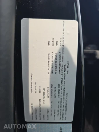 2016 Ford F-150 Lariat Crew Cab Short Bed - miniatura 23