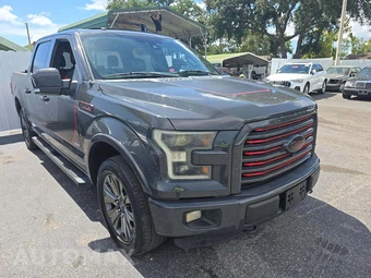 2016 Ford F-150 Lariat Crew Cab Short Bed - miniatura 4